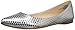 Nine West Women's Speakup Synthetic Ballet Flat