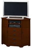 C Crnr 2door Wide-scrn Tv Stnd 48w Macintosh Oak