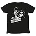 Blues Brothers Black and White Jake and Elwood Black T-Shirt Tee
