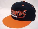 NEW Denver Broncos NFL Two Tone Vintage Snapback Flatbill Cap / Hat