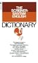Scribner-Bantam English Dictionary