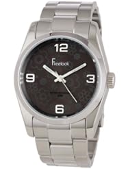 Freelook Womens HA5304-3 Viceroy Flowers Brown Dial Stainless-Steel Case and Bracelet Watch