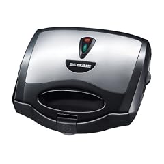 Severin SA 2962 Multi-Sandwich-Toaster, Edelstahl-geb�rstet-schwarz / Sandwich-, Grill- und Br�sseler Waffelplatten