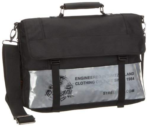 Strellson Space Rocks 02/82/11039-900, Herren Aktentasche, schwarz, (schwarz 900), 40 x 29 x 12