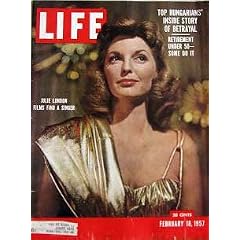 Life Magazine February 18, 1957 -- Cover: Julie London