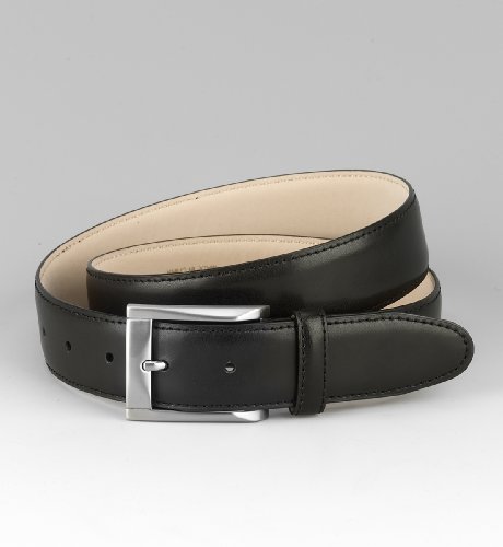 Pure Leather Classic Square Buckle Belt