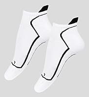 2 Pairs of Stripe Trainer Liner Socks