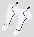 2 Pairs of Stripe Trainer Liner Socks