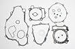 04-09 YAMAHA YFZ450: MOOSE COMPLETE ENGINE GASKET SET