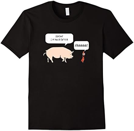 Men's Bacon I am your Father 2XL Black