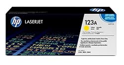 HP Laserjet 123A  Yellow Cartridge in Retail Packaging (Q3972A)
