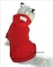 Pet Supplies : Red Hooded Doggie Sweatshirt