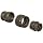 Amphenol Industrial PT06A-14-12P Circular Connector Pin, General Duty, Non-Environmental, Bayonet Coupling, Solder Termination, Straight Plug, 14-12 Insert Arrangement, 14 Shell Size, 12 Contacts