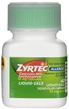 Zyrtec Allergy 10 mg Liquid Gels 40 count (Pack of 2) 412wjgrZVsL. SL160 Zyrtec Allergy 10 mg Liquid Gels 40 count (Pack of 2)