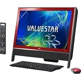 NEC PC-VN770GS6R [VALUESTAR N VN770/GSシリーズ 21.5型ワイド液晶/HDD2TB/ブルーレイディスクドライブ クランベリーレッド]