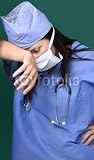Wallmonkeys Peel and Stick Wall Decals - Tired Surgeon - Removable Graphic