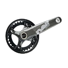 Truvativ Noir XC 1.1 Single Speed GXP Mountain Bike Crankset - 175mm 32 Tooth -...