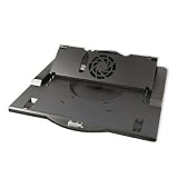 Connectland CL-NBC-STDFAN Plastic Ergonomic Laptop Cooling Stand for 12-Inch-17-Inch Notebook PC