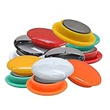 Mag(マグエックス) 掲示・メモ留め用 マグネットカラーボタン 徳用 Φ30mm 色込み 12個入 MFCB-30-12P-C