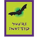 Halloween Squares Invitations