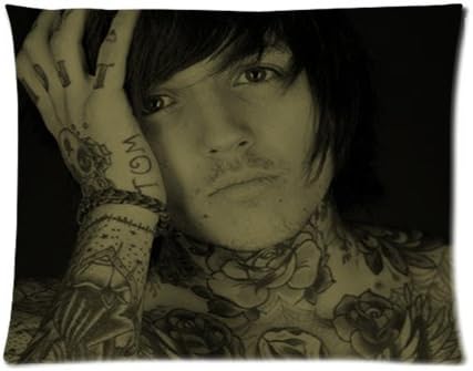 Generic Personalized British Metalcore Band Sheffield Yorkshire Bring Me The Horizon Singer Oliver Sykes Vintage Pattern Sold By Too Amazing Pillow Case Pillowcase 20x26 inches (one side)