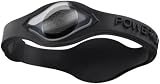 Power Balance Uni Sport  Silikonarmband, schwarzes armband/schwarze schriftzeichen, M, GWSA09BKBKBKMP