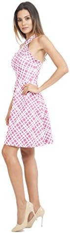 Wenessa Women's Asymetric Mini Dress Medium Pink