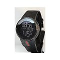 Gucci Digital Mens Black Diamond Watch 6.25ctw