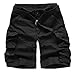 Mrignt Men's Cotton Beach Pockets Cargo Shorts(No Belt)