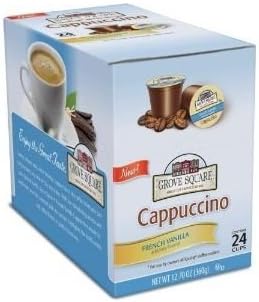 Grove Square French Vanilla Cappuccino Individual Cups - 72 ct. by Grove Square