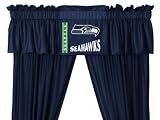 Seattle Seahawks Window Treatments Valance and Drapes