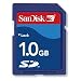 SanDisk 1 GB Secure Digital SD Card