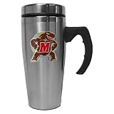 Maryland Terps NCAA Stainless Steel Contemporary Travel Mug