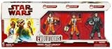Star Wars Saga 2009 Evolutions Exclusive Set Legacy Collection Rebel Pilot Legacy