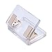 Draymond Story Acrylic & Gold 2-Hole Punch (Flat), 10 Sheet Paper Punch (Rectangle)