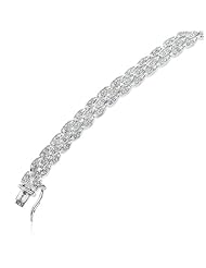 Cubic Zirconia Bracelet in Silver