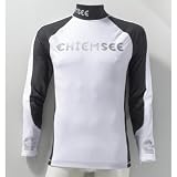 Chiemsee Surfshirt M�nner, wei�/schwarz - 