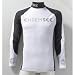 Chiemsee Surfshirt Männer, weiß/schwarz
