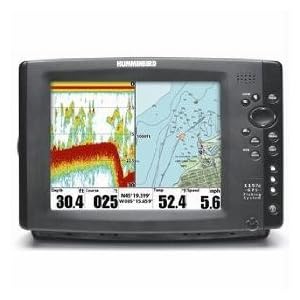 Humminbird 1157C Combo 10.4-Inch Waterproof Marine GPS and Chartplotter with Navionics Value Bundle by