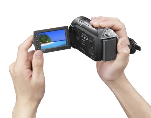 Sony HDR-CX12 High Definition Memory Stick PRO Duo Handycam Camcorder With 12x Optical Zoom under High Definition in The Electronics Store