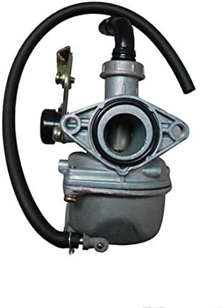 PZ 19mm Carb Carburetor with Cable Choke for 110cc Horizontal Engine ATV Go Kart Dirt Pit Bike Quad - Aluminium