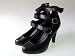 Vintage Look Sexy Pumps High Heels Schwarz (P95)