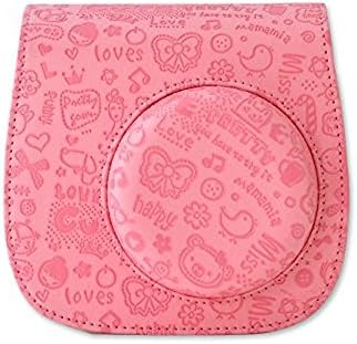 YYCAM®[Fujifilm Instax Mini 8 Case] - PU Leather Instax Mini 8 Camera Case Bag With Camera Strap and Pocket