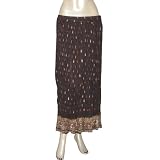 Women's Summer Clothes Casual Wear Cotton Dresses In India (Brown, Size 14)
