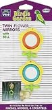 Vo-Toys Twin Flower Mirrors with Bell Bird Toy