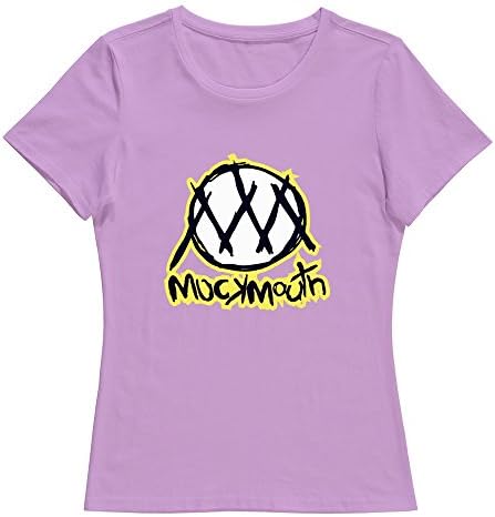 JDY3U Women Mock Mouth T-shirt XL Pink