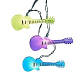 Kurt Adler UL 10-Light Injection Mold Guitar Light Set