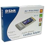 D-Link DWL-650 Wireless Cardbus Adapter, 802.11b, 11Mbps