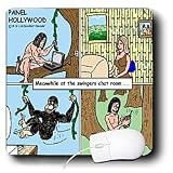 Londons Times Funny Relationships Cartoons - Tarzan In Swingers Chatroom - Mouse Pads