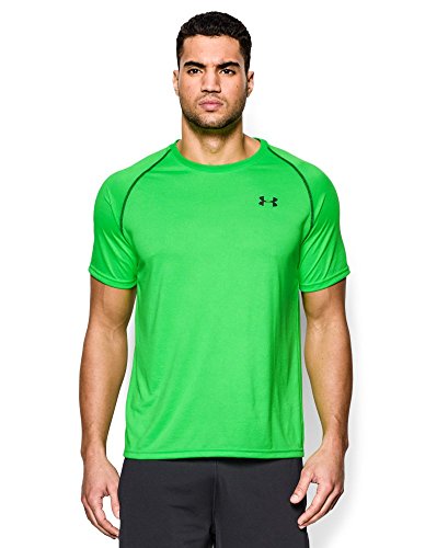 Under Armour Men's UA Tech8482; Short Sleeve T-Shirt Large GREEN ENERGY